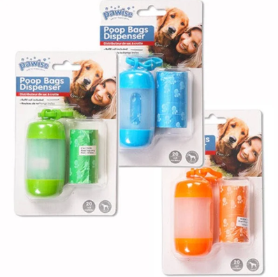 Poop Bag Dispenser and Refill