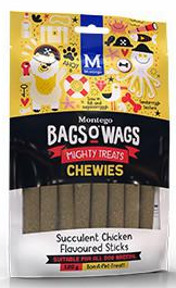Montego Bag o Wags Chicken Sticks 120g