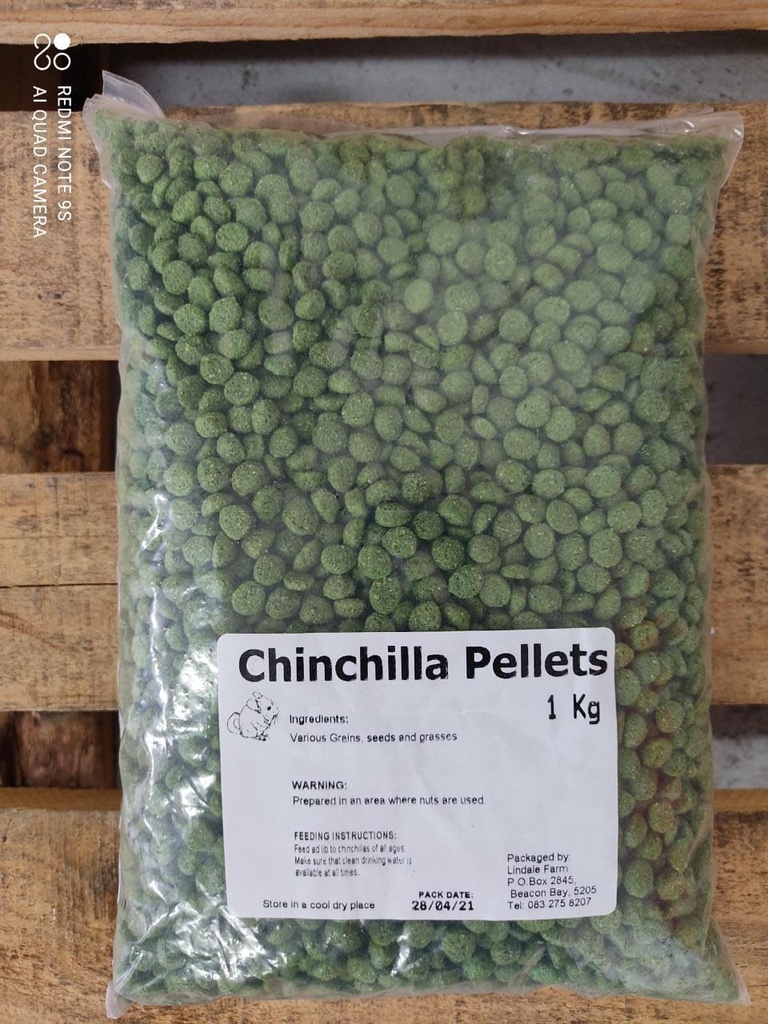 Chinchilla Pellets 1kg