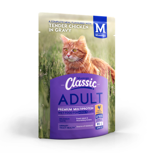 Montego Classic Wet Cat Food Pouches 85g (Chicken)